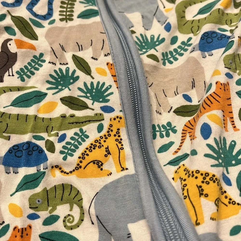 Little Sleepies 2 T month zippy in jungle safari